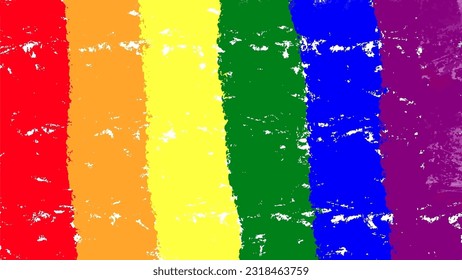 Abstract colorful watercolor background.Hand painted watercolor. vector. Pride Month LGBTQ concept.