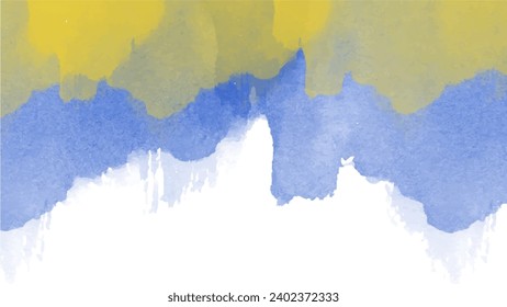 Abstract colorful watercolor background.Hand painted watercolor. vector