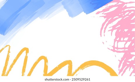 Abstract colorful watercolor background.Hand painted watercolor. vector