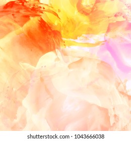 Abstract colorful watercolor decorative vector background