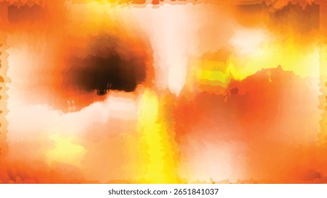 Abstract colorful watercolor hand painted spot. Artistic creative background