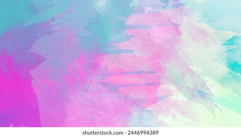 Abstract colorful watercolor stain background vector design in eps 10