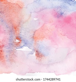 Abstract colorful watercolor texture background