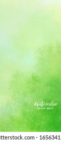 Abstract colorful watercolor texture hand drawing graphic design vector EPS10 illustration. Wallpaper or theme of smartphone screen.  