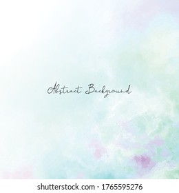 Abstract colorful watercolor texture hand drawing graphic design vector EPS10 illustration. Wallpaper or theme background.  
