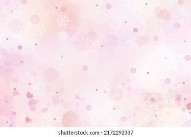 Abstract colorful watercolor texture hand drawing vector EPS10 illustration. Valentine day love and sweet color theme Wallpaper.