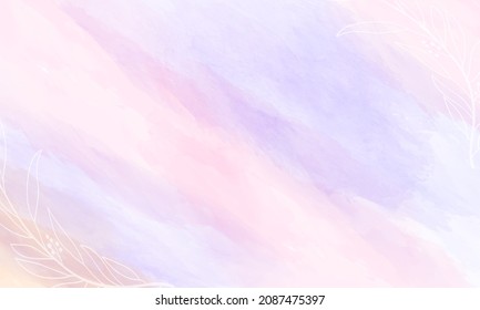 Abstract colorful watercolor vector background for graphic design.