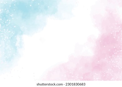 Abstract colorful watercolor for vector background