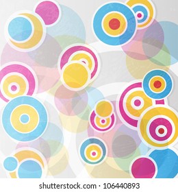 Abstract colorful wave