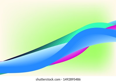 abstract colorful wave background design