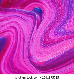 Abstract colorful wave background design. Acrylic cilor marble texture.