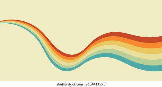 abstract colorful wave background. eps10