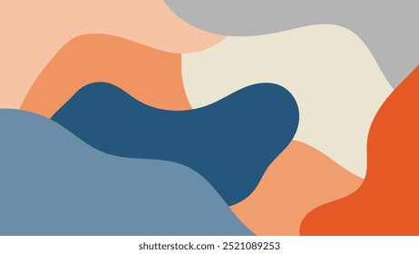Abstract colorful wave background good for wallpaper and backdrop