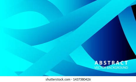 Abstract colorful wave background with gradient color- vector