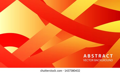 Abstract colorful wave background with gradient color- vector