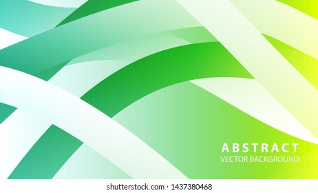 Abstract colorful wave background with gradient color- vector