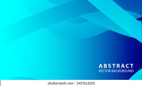 Abstract colorful wave background with gradient color- vector