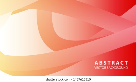 Abstract colorful wave background with gradient color- vector