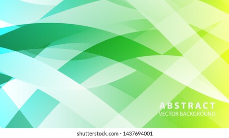 Abstract colorful wave background with gradient color- vector