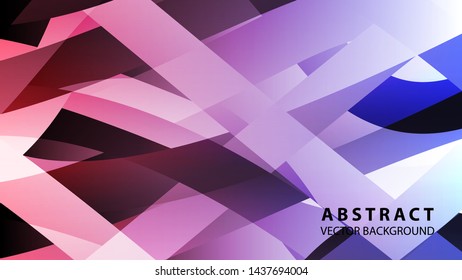 Abstract colorful wave background with gradient color- vector