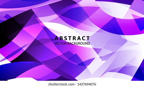 Abstract colorful wave background with gradient color- vector