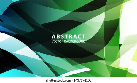 Abstract colorful wave background with gradient color- vector