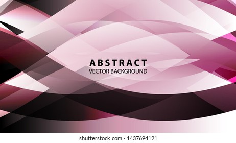 Abstract colorful wave background with gradient color- vector