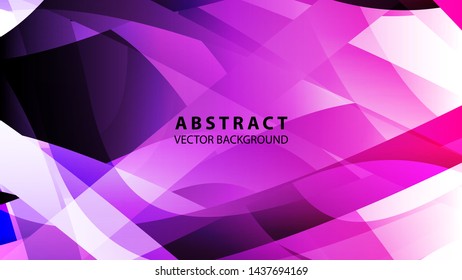Abstract colorful wave background with gradient color- vector