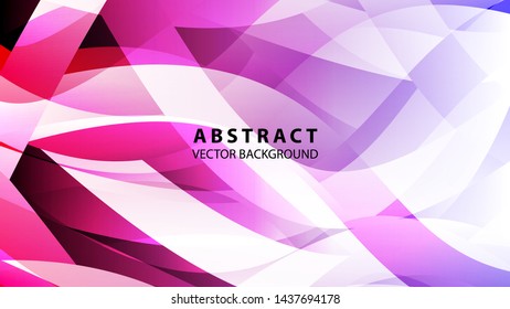 Abstract colorful wave background with gradient color- vector