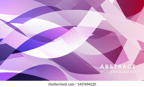 Abstract colorful wave background with gradient color- vector