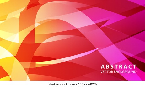 Abstract colorful wave background with gradient color- vector