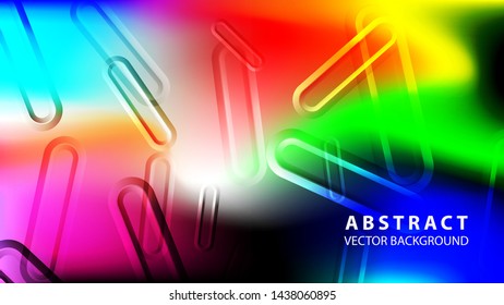 Abstract colorful wave background with gradient color- vector