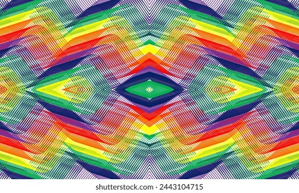 abstract colorful wave background, Multi layers color texture layers in gradient vector. Carving art. Cover layout material design template. Abstract realistic decoration texture, LGBTIQQ plus
