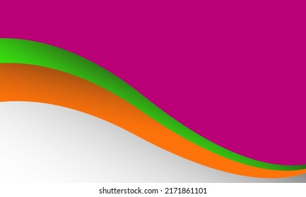 Abstract colorful wave background vector illustration graphic design