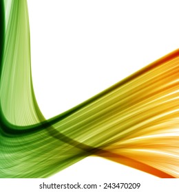 Abstract colorful wave background. Vector illustration.