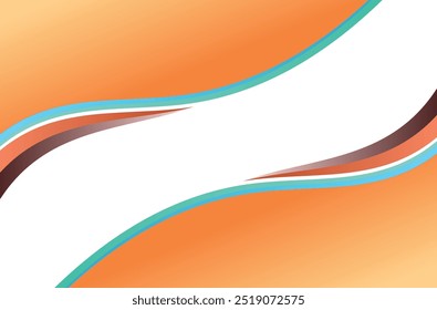 abstract colorful wave background vector 
