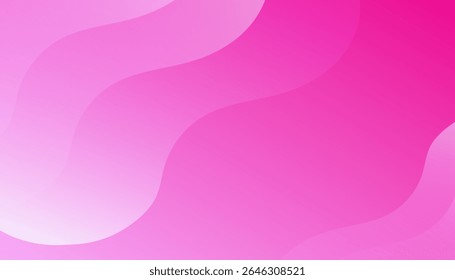 Abstract colorful wave background. Vector template minimalist poster, pop art flyer, print, web banner