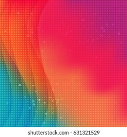 Abstract colorful wave background. Vector illustration.