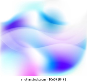 Abstract colorful wave backgrounds -  light aurora borealis vector