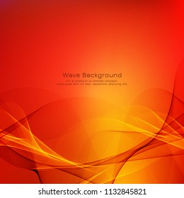 Abstract colorful wave bright background