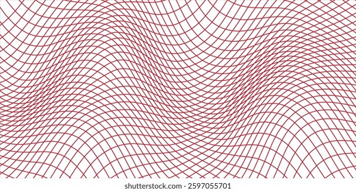 Abstract colorful wave element for design.