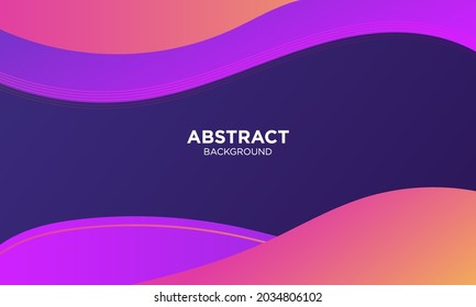 Abstract colorful wave geometric background. Modern background design. Liquid color. Fluid shapes composition. Fit for presentation design. website, basis for banners, wallpapers, brochure, posters