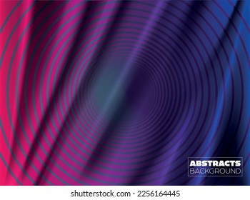 Abstract colorful wave line pattern background. Colour stripe graphic for web design wallpaper