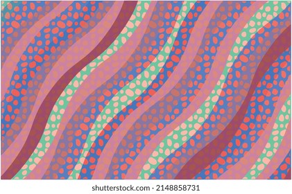 abstract colorful wave lines, vector geometric pattern, wavy curved with doodles style line, illustration background, geometrical waves striped.