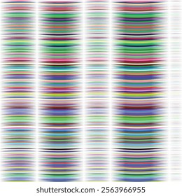 Abstract Colorful Wave Pattern Design