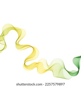 Abstract colorful wave pattern. Vector design element. Colorful wave.