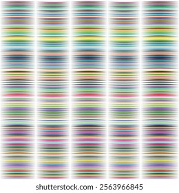 Abstract Colorful Wave Pattern: Vibrant Hues and Geometric Shapes