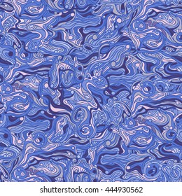 abstract colorful wave seamless pattern can be used for wallpaper, fills, web page background,surface textures.Hand drawn doodle design