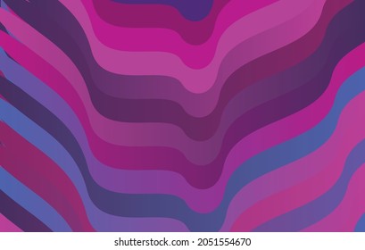 abstract colorful wave shape background