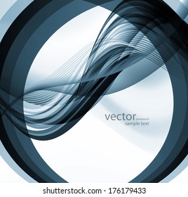 abstract colorful wave Vector design 